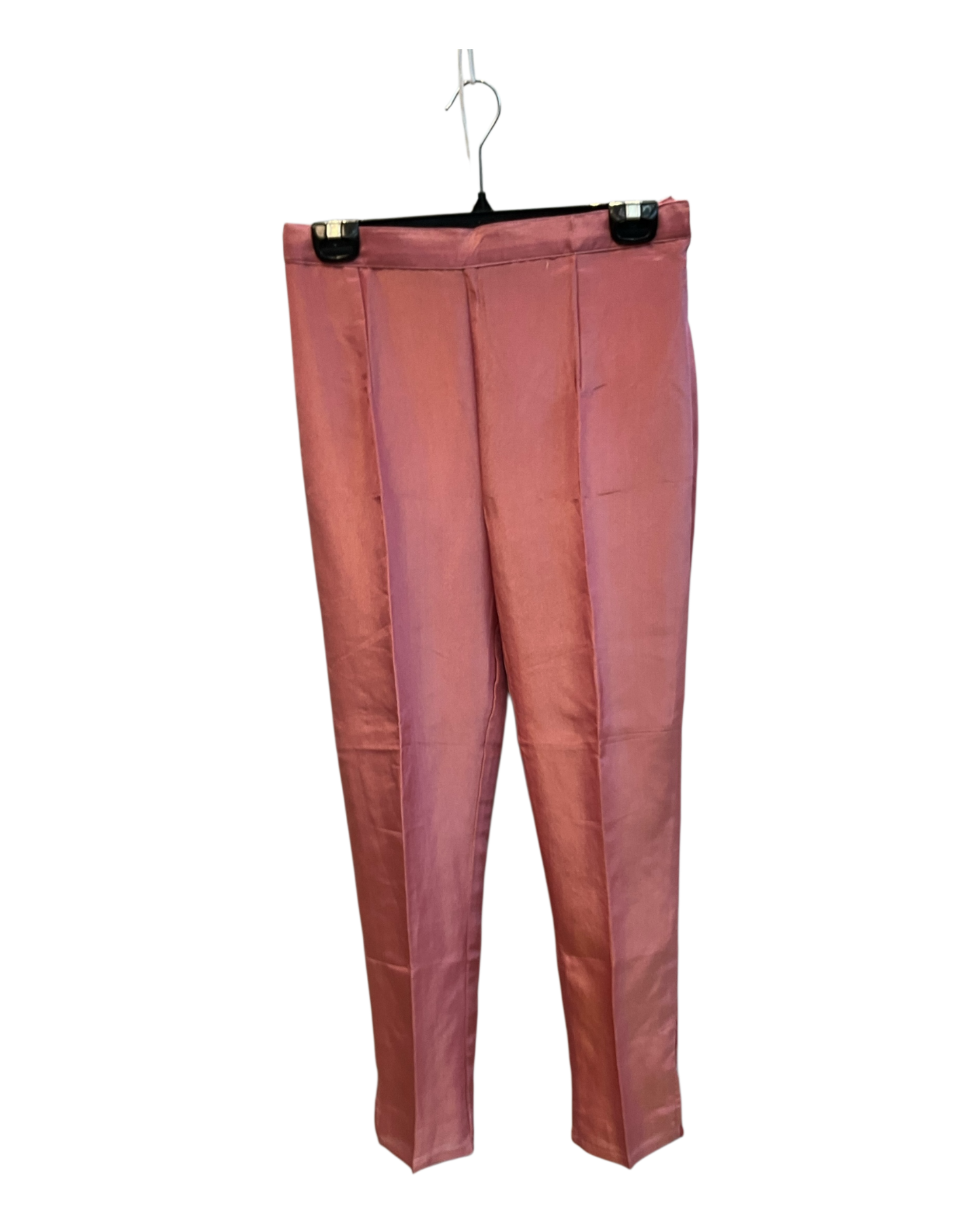UK10 / 36" - Dusty Pink - Silky Ladies Trousers Suit - Sangeet / Henna / Temple - OC21177 TP