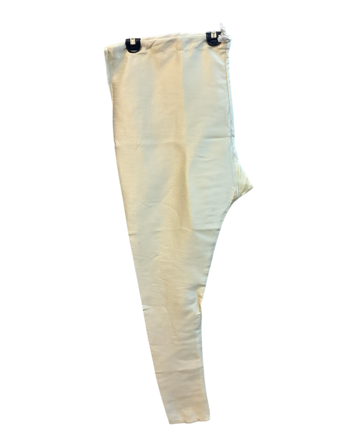 Off White / Cream - Soft Silky Mens Kurta Set with Draw stringed Trousers - Sangeet Mehendi Haldi - KCS2605 06KV26
