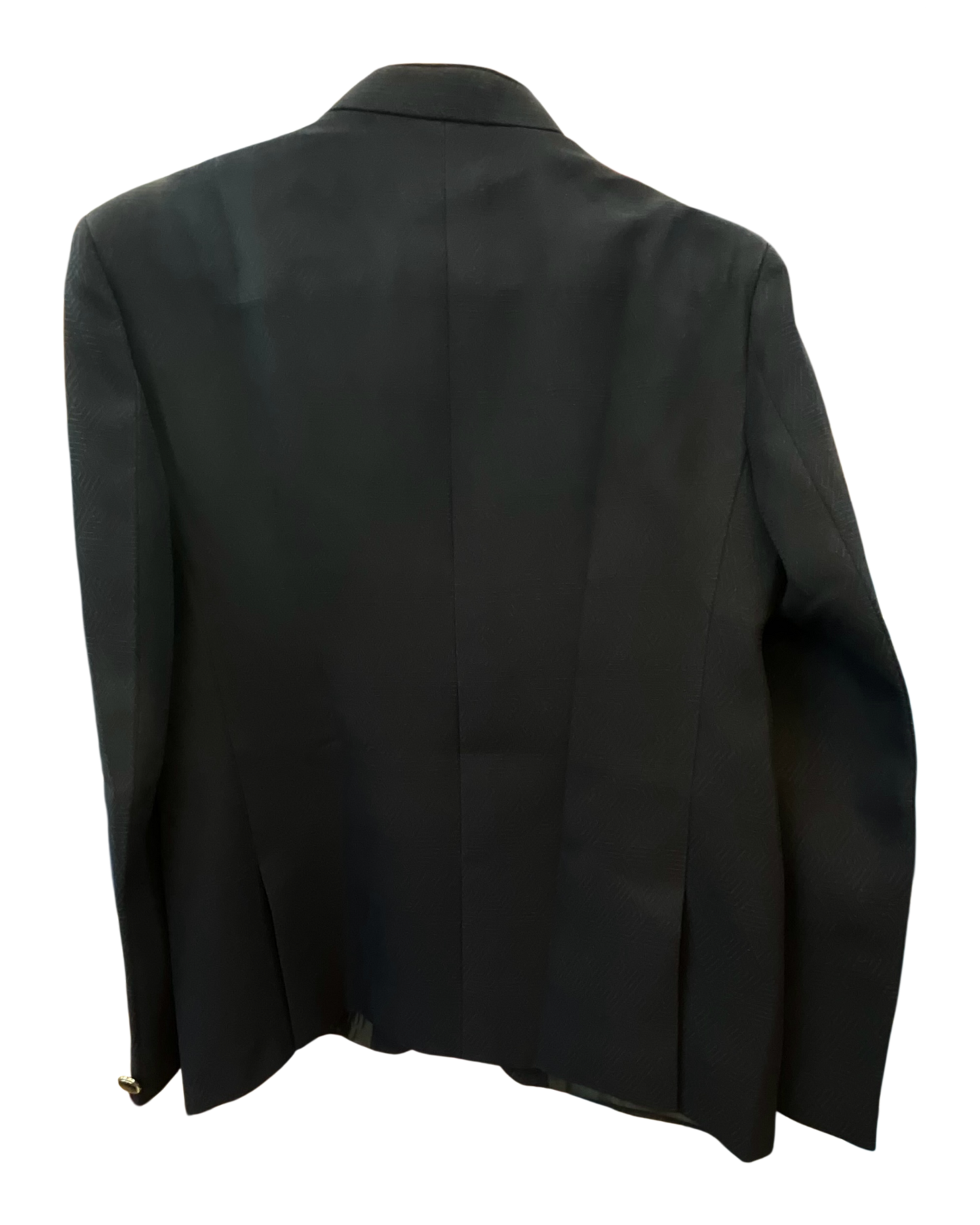 Size 40" Chest - Navy Blue - PREMIUM Slim Fit Mens Jute BandhGala / Prince / Chinese Collar Jacket - Fantastic Fit - CS2604 TA
