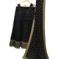 Black - Silky Lehenga Set - Weddings ,Bridesmaids, Sangeet,  Henna, Haldi - 24h Dispatch - AF2414 TT 0624