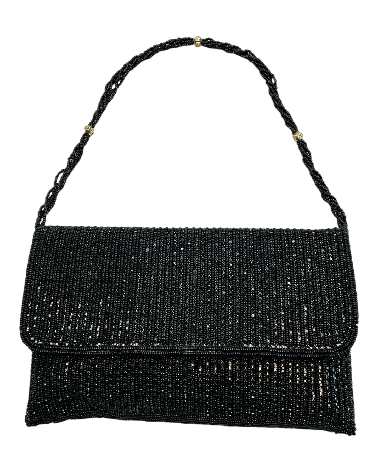 Black - Rich Hand Embroidered Clutch Bag / Handbag -Bollywood / Weddings - AKB278 11KJ25