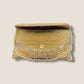 Gold Finish - Rich Hand Embroidered Clutch Bag / Handbag -Bollywood / Weddings - AKB238 05KP25