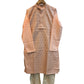 Pastel Peach - Rich Linen Mens Indian Kurta set - UK Stock - Weddings / Walimas , Sangeet, Diwali, Eid, Mehndi / Henna - NAD25719 KH