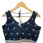 Size 12 / 38" Bust - Petrol Navy Blue - Ready Made Lehenga Set - UK Stock - 24h Dispatch - KTC2461 TY 0125