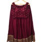 Dark Magenta - Silky Lehenga Set - Weddings ,Bridesmaids, Sangeet,  Henna, Haldi - 24h Dispatch - AF2414 TT 0624