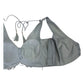 Silver Grey - Designer Ladies Short Top Palazzo Trousers Suit - Size 14 (40") - VMK BADAL PY