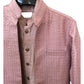Dusty Pink - Mens Kurta Set with Rich Long Jacket - UK Stock - 24h Dispatch - HHF2411 TV 0624