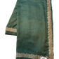 Sage Green - Chiffon - Fancy Party Saree with Blouse Piece - 11KP24 SP2423