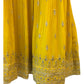 Size 16 / 42" Bust - Haldi Yellow - Ready Made Lehenga Set - UK Stock - 24h Dispatch - KTC250201 JY 0225