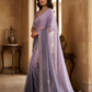 Dusty Pink - Saree with Thread / Stone Work and Blouse Piece - UK stock - 24hr Dispatch - SP2620 KC