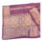 Dusty Pink - Traditional Handloom Banarasi Sari / Saree - with Blouse Piece - SN2401 11VJ24