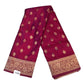 Magenta - Traditional Handloom Banarasi Sari / Saree - with Blouse Piece - SN2404 11VC24