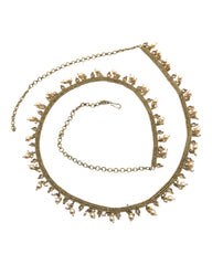 Antique Gold Finish Saree Belt, Waist / Belly Chain - Fancy Dress , Bollywood - DAJ352 C 0923
