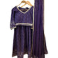 Size 14 / 40" Bust - Purple Lehenga Set - Back Fasten Blouse - UK Stock - 24h Dispatch - DCB2511 VV