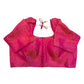 38" & 42" - Fuchsia Pink - Banarasi Brocade Saree / Lehenga Blouse -UK Stock - Quick Dispatch - LT3 08Rp25