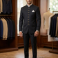 SALE! Black - Mens BandhGala / Prince / Chinese Collar Open Jacket - Fantastic Fit -  PC2610