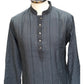Dark Grey - Designer Mens Indian Kurta Set - Weddings / Walimas , Sangeet, Eid, Mehndi / Henna - HHF2414 09KR24