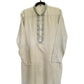 Pastel Green - Rich Crepe Brocade Mens Indian Kurta set - Weddings / Walimas , Sangeet, Eid, Mehndi / Henna - KCS1053 06VT24