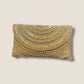 Gold Finish - Rich Hand Embroidered Clutch Bag / Handbag -Bollywood / Weddings - AKB238 05KP25