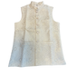 Cream - Rich All Over Embroidered - Mens Indian Waistcoat - UK Stock - 24 hr Dispatch - KCS4088 06VV26