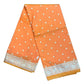Light Orange - Classic Banarasi Soft Silky Saree with Blouse Piece - UK stock - 24hr Dispatch - UST2501 VT