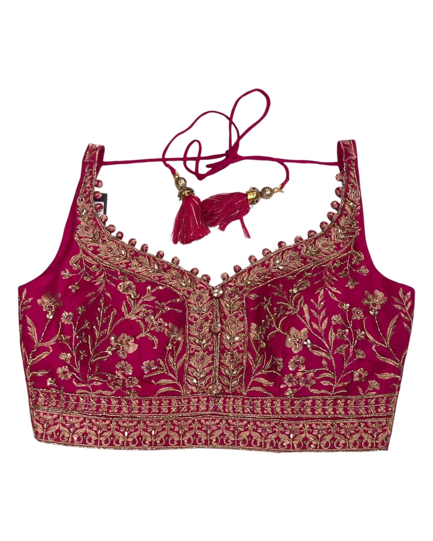 Fuchsia - Designer Ready Made Lehenga Set - Size 10 (12) UK Stock - 24h Dispatch - HINA  KVP 0425