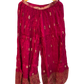 Magenta Fuchsia Pink - Designer Ladies Short Top Palazzo Trousers Suit - Size 10/12 (36"/38") - VMK PIHU AY