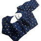 34", 38" & 42" - Navy Blue - Banarasi Brocade Saree / Lehenga Blouse -UK Stock - Quick Dispatch - X767 08Ap25