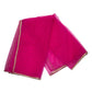 Fuchsia Hot Pink - Ladies Net Dupatta with Gold Lace Border  & Diamante - Mix N Match -  VC2501 T0125