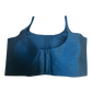 38" / UK 12 - Teal - Silky Designer Saree blouse with cups,  Sleeveless - UK Stock - Quick Delivery - RNK - R651-H