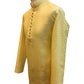 Light Yellow - Fantastic Mens Indian Kurta set - Weddings / Walimas , Sangeet, Eid, Mehndi / Henna - NAD2504 01KR25