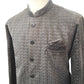 Bullet Grey with Self Sequins Fully Embroidered  Soft Sherwani Set - UK Stock - 24h Dispatch - Spark20 JY 0324