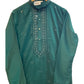 Forest Green - Well Made Mens Indian Kurta set - UK Stock - Weddings / Walimas , Sangeet, Diwali, Eid, Mehndi / Henna - NAD25711 VY