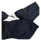 Black - Silky Saree blouse with cups,  Short Sleeves - 42" - UK Stock - Quick Delivery - RNK - N659-A