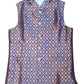 Wine - Rich Banarasi Brocade Handloom Brocade Mens Waistcoat - UK Stock- Dispatch in 24 hrs - KCS241109 KP