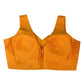 Orange - Silky Saree blouse with cups,  Sleeveless - 42" - UK Stock - Quick Delivery - RNK - R722A-KY