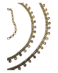 Antique Gold Finish Saree Belt, Waist / Belly Chain - Fancy Dress , Bollywood - DAJ348 A 0923