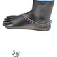 Silver Finish - Ankle Chain / Payal / Paazeb - Fashion Jewellery - Bollywood - Weddings - DAJ590 24P10
