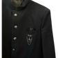 Size 40" Chest - Navy Blue - PREMIUM Slim Fit Mens Jute BandhGala / Prince / Chinese Collar Jacket - Fantastic Fit - CS2604 TA