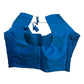 Dark Turquoise / Peacock Blue - HYBRID Silky Saree blouse - With Elastic on both side for Great fit - Size 36",38", 40" S M L  - VAM1216 Ap