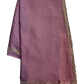 Lilac - Classic Satin Crepe Saree with Stone Work and Blouse Piece - UK stock - 24hr Dispatch - RS2533 VJ