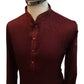 Maroon - Fantastic Mens Indian Kurta set - Weddings / Walimas , Sangeet, Eid, Mehndi / Henna - NAD2404 08KA24