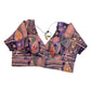 Lilac / Purple - Banarasi Brocade Saree / Lehenga blouse - 42" Bust (UK 16) Can be let out to size 18  - VFJ204 01KP25