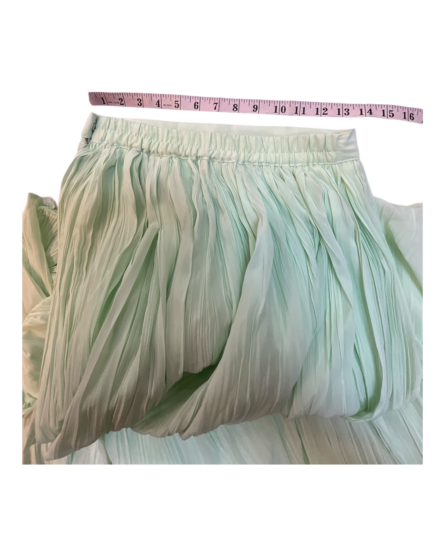 Sale! Mint Green - Ready Made Palazzo Trousers Set - Size 12 - 42" (Loosen up to 14) ) UK Stock - 24h Dispatch - KTC2354 04TT23
