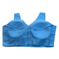 Light Blue - Silky Saree blouse with cups,  Sleeveless - 42" - UK Stock - Quick Delivery - RNK - R722A-KY