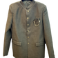 Olive Green - PREMIUM Slim Fit Mens Jute BandhGala / Prince / Chinese Collar Jacket - Fantastic Fit - CS2604 TV