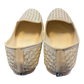 Cream Embroidered - Loafer Style Mojri - Indian Mens shoes - Mojari , Khossay -  Sherwani / Kurta - PAL2602 C (Copy)