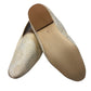 Very Comfortable Gold Brocade Loafer Style Mojri - Indian Mens shoes - Mojari , Khossay -  YD2503 C