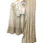 Cream - Long Sleeves, Silky Lehenga Set - Weddings , Sangeet,  Henna, Haldi - 24h Dispatch - KTC24338 JP 0624
