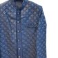 Blue - Mens Knee Length  Jacket with Long Waistcoat - Sherwani / Indo-Western - Fantastic Fit - KCS6625 03TT26